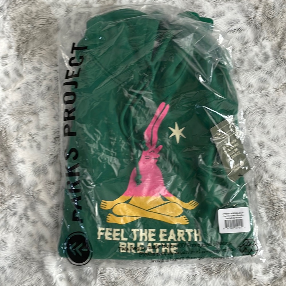 Parks Project Sweatshirt size M Front/Back Design